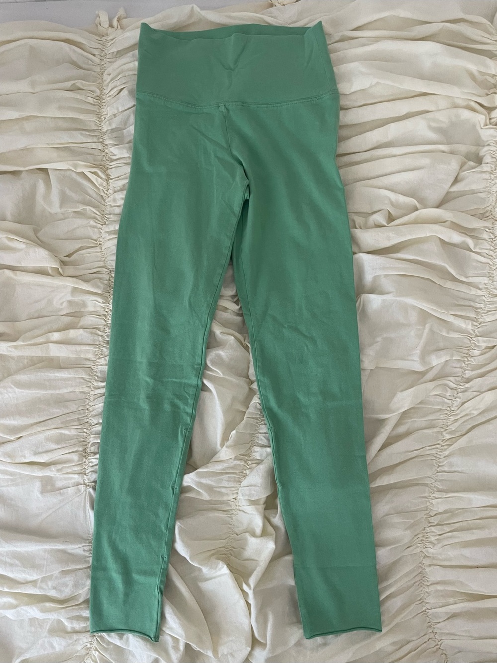 High-Rise Green Leggings
